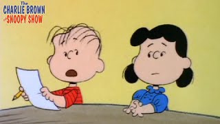 The Charlie Brown and Snoopy Show S01E03 Linus and Lucy  Peanuts TV Show  Review [upl. by Crelin]