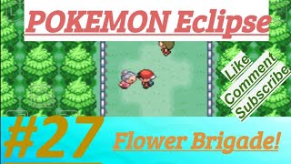 Pokemon Eclipse part 27 Defeated All Five Members Flower Brigade At Sylph Meadows [upl. by Aned]