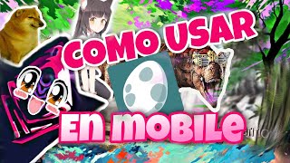 COMO usar la DODODEX EN ARK MOBILE  Makrel [upl. by Nehgem393]