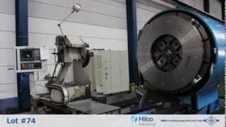 NilesMetex DP2S3 CNC Horizontal Lathe 2002  Lot 74 [upl. by Retsehc251]