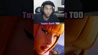 Taylor Swift Finally in Fortnite…😱fortnite fortniteclips [upl. by Stringer885]