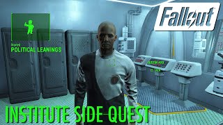 Fallout 4  Spoiler Political Leanings Institute Side Quest [upl. by Xela]