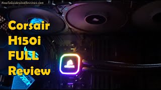 Corsair iCue H150i RGB Pro XT FULL Review Software Failed Firmware Update Unbricking Fix [upl. by Henghold]