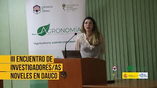 👩🏻‍🔬✨ Luiza Sánchez Pereira  Control biológico de la antracnosis y tuberculosis del olivo [upl. by Gotthelf]