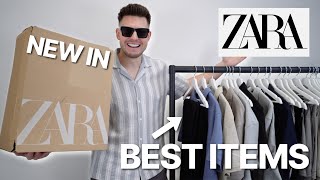 BEST Items In ZARA Right Now  New In Mens ZARA Haul 2024 [upl. by Royall]