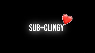 Boyfriend Asmr Sub amp Clingy M4F [upl. by Geddes]