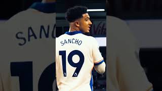 Sancho Shines in Chelsea Debut shorts chelsea sancho football premierleague [upl. by Xila]