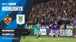 Maribor 2  1 Olimpija  35 krog 202324 PrvaLigaTelemach [upl. by Letsirk73]