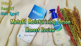 Metafil Moisturizing Lotion  Metafil Moisturizing Lotion Honest Review  Cetaphil Master Copy [upl. by Arhaz]