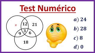 🔥¿EN CUÁNTO TIEMPO LO HACES  Test Numérico [upl. by Feetal]