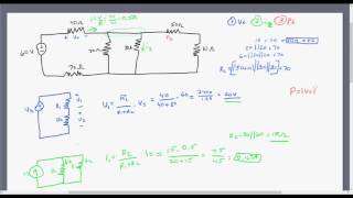 Solving Circuits Using Voltage amp Current Dividers [upl. by Nahraf]