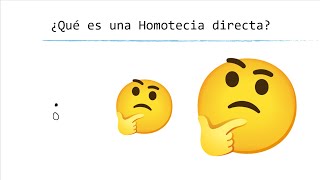 Homotecia directa [upl. by Girardi776]