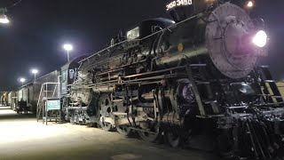 Walking tour of historic steam locomotives at the RailGiants Train Museum at the Fairplex in Pomona [upl. by Windzer]