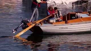 Carol Hasse Sculling Lorraine at 2013 Port Townsend Festival [upl. by Monroe]