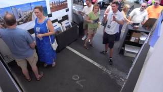 Evan Reinheimer time lapse  Manayunk Arts Festival  Philadelphia PA 6232012 [upl. by Mayyahk]