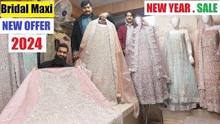 Bridal Maxi 2024  Handwork Party Wear  Rabi Center Rawalpindi Pakistan  bin ijaz by paris zari [upl. by Shuma]