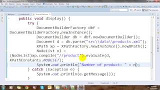 Read XML Using XPath in Java [upl. by Esinart640]