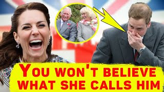 You Wont Believe What Kate Middleton Used to Call Prince William in Private [upl. by Philoo669]