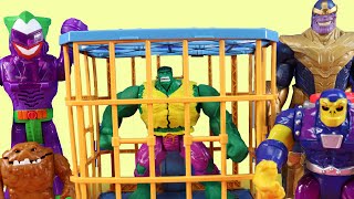 Hulk Smash Vs The Joker  Superhero Adventure With Batman [upl. by Garfield]