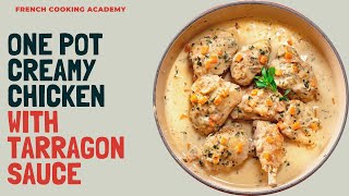 A recipe that celebrates chicken and tarragon poulet a lestragon [upl. by Cyd]