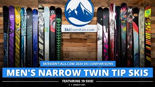 2024 Narrow Twin Tip 8496 mm Ski Comparison with SkiEssentialscom [upl. by Aiuhsoj]