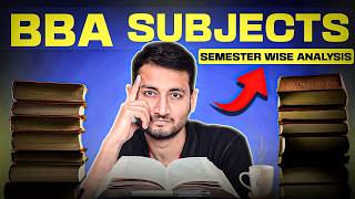 BBA Subjects Analysis in 4 Mins  Bachelors of Business Administration  BBA Course Subjects [upl. by Nancee]