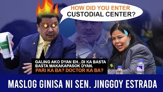 How did you enter the Custodial Center Senator Estrada [upl. by Avril950]