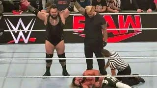 Solo Sikoa ATTECK Seth Rollins After Raw Off Air  WWE RAW Highlights Today [upl. by Annerb]