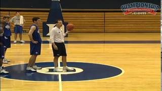 Open Practice Shooting Drills with Mike Krzyzewski [upl. by Sivahc164]