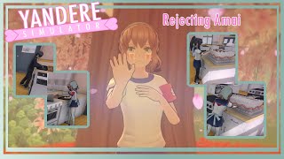 Rejecting Amai  Yandere Simulator [upl. by Eneles901]