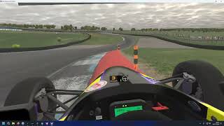 Ray FF1600  Knockhill Reverse  iRacing 2024S3W5 [upl. by Statis]