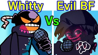 Friday Night Funkin Corrupted Whitty VS Evil Boyfriend The Chase Remastered FNF Mod Ballistic [upl. by Lj]