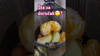 Ceo život ne znam sta da jedem 🙄pa na kraju popijem🤣🥳🎥🍑🍊🥭🍍 juice hrana doručak [upl. by Weiner]