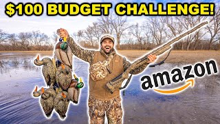 100 Budget AMAZON Duck Hunting CHALLENGE Catch Clean Cook [upl. by Nerra]