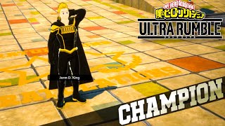 Team leaves wins anyways  Mirio 9 KOs 8000 Damage  My Hero Ultra Rumble [upl. by Auroora65]