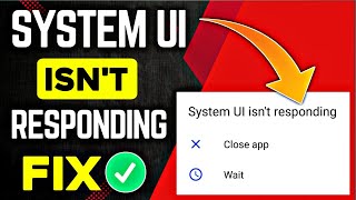 How to Fix System UI Not Responding Error on Android Phone 2024 [upl. by Kenimod512]