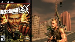 Mercenaries 2 World in Flames  PS3 Gameplay [upl. by Mairam]