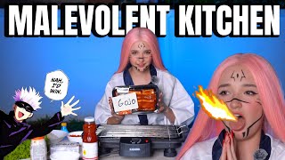 Cooking with Sukuna BBQ MALEVOLENT KITCHEN [upl. by Darlleen]