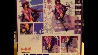 Hitagi Senjougahara  Bakemonogatari  ALTER 17 Scale Figure Unboxing [upl. by Kerwin398]