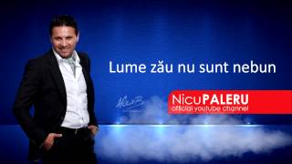 Nicu Paleru  Lume zau nu sunt nebun Album nou 2014 [upl. by Seale]