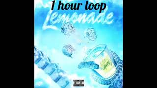 Lemonade  internet money ftdon toliver  1 hour loop [upl. by Necyrb]