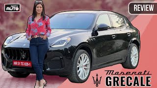 Maserati Grecale Review  The Perfect Italian Sporty SUV  NDTV Auto [upl. by Ozner]