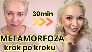 METAMORFOZA krok po kroku TOP kosmetykami z mojej kosmetyczki Test podkładu SFTS i Wedel [upl. by Imhsar]