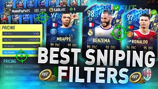 WOW 😁 The Best Sniping Filters 248 MAKE 250K QUICKLY FIFA 22 BEST SNIPING FILTERS [upl. by Eissalc]