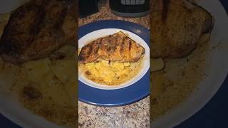 Grilled Swordfish Dinner food fish cooking cookingvideo voiceover [upl. by Northington]