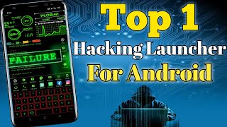 How to install hacker launcher for android  Best hacker launcher for android 2021 [upl. by Gundry]