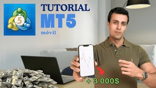 Tutorial completo MetaTrader 5 móvil  Masteriza MT5 [upl. by Heidy]