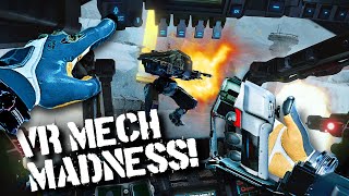 This VR MECH Game is SO IMMERSIVE  Iron Rebellion PC VR Gameplay [upl. by Lacram76]