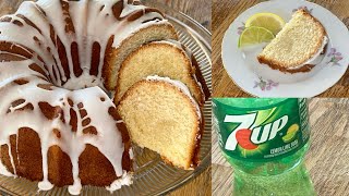 Old School 7UP Pound Cake  7UP Pound Cake Recipe From Scratch  Ellen’s ChristKwan Series 🍋 [upl. by Ramat124]