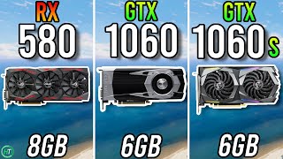 RX 580 8GB vs GTX 1060 6GB vs GTX 1660 Super  Tested in 2023 [upl. by Neva]